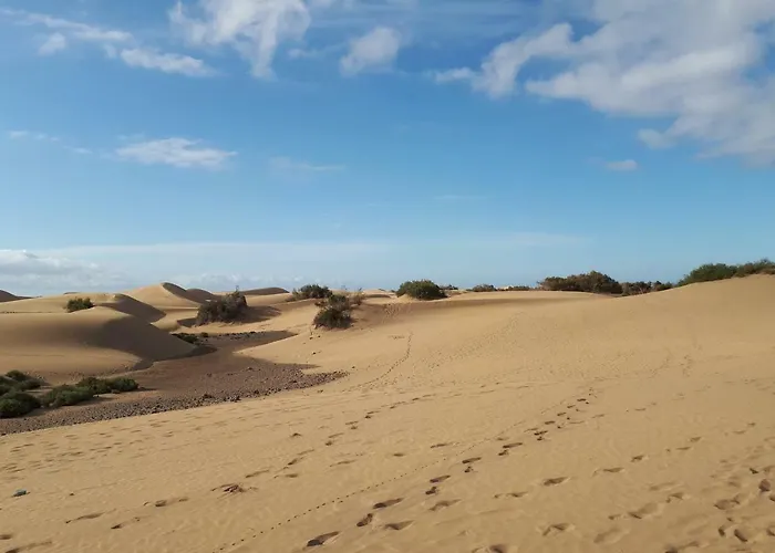 En Maspalomas (Gran Canaria)